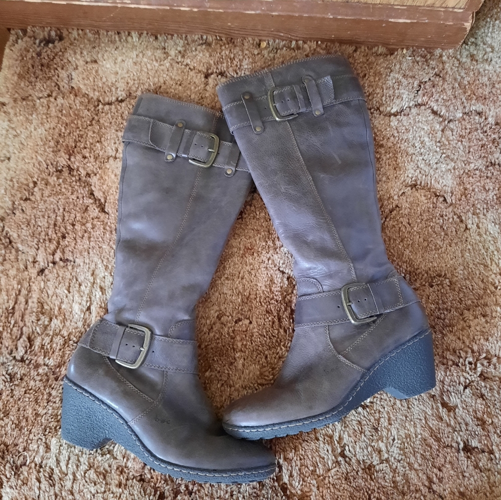 BOC Born of Concept Tall Boots Brown Women's size 8M